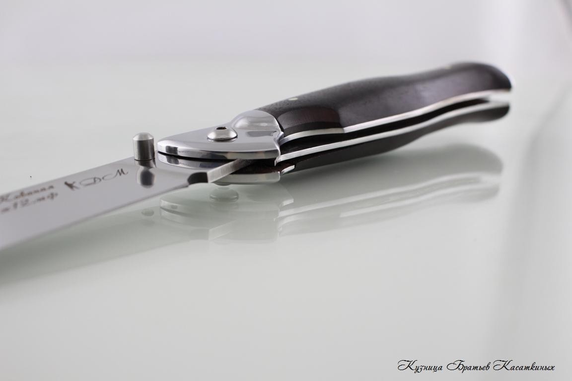 Folding knife "Legioner". h12mf Steel. Hornbeam Handle