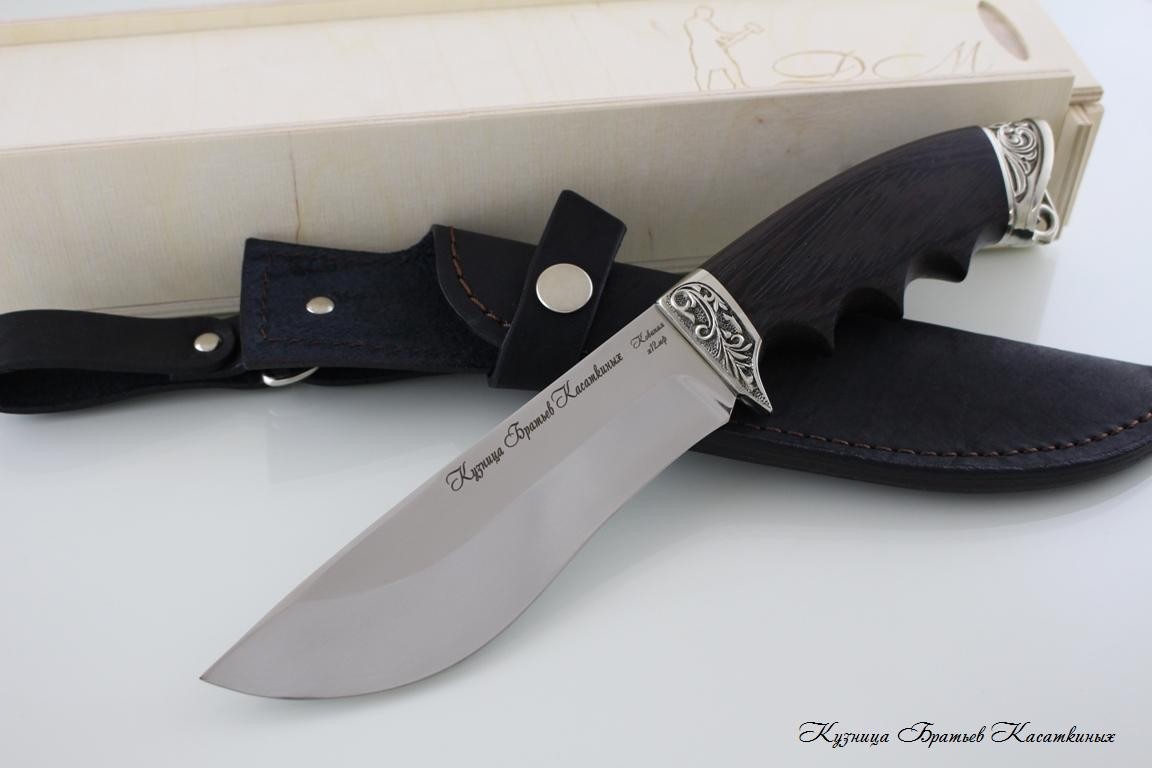 Hunting Knife "Eger". kh12mf Steel. Wenge Handle.
