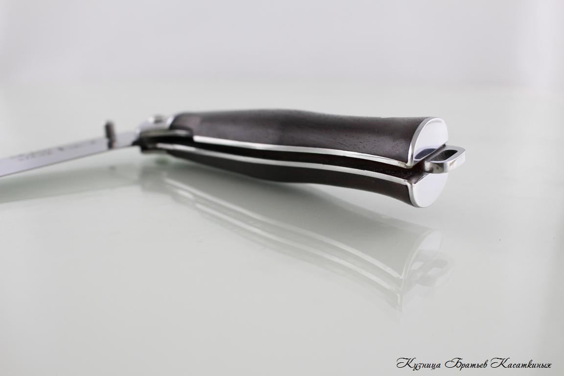 Folding knife "Legioner". h12mf Steel. Hornbeam Handle