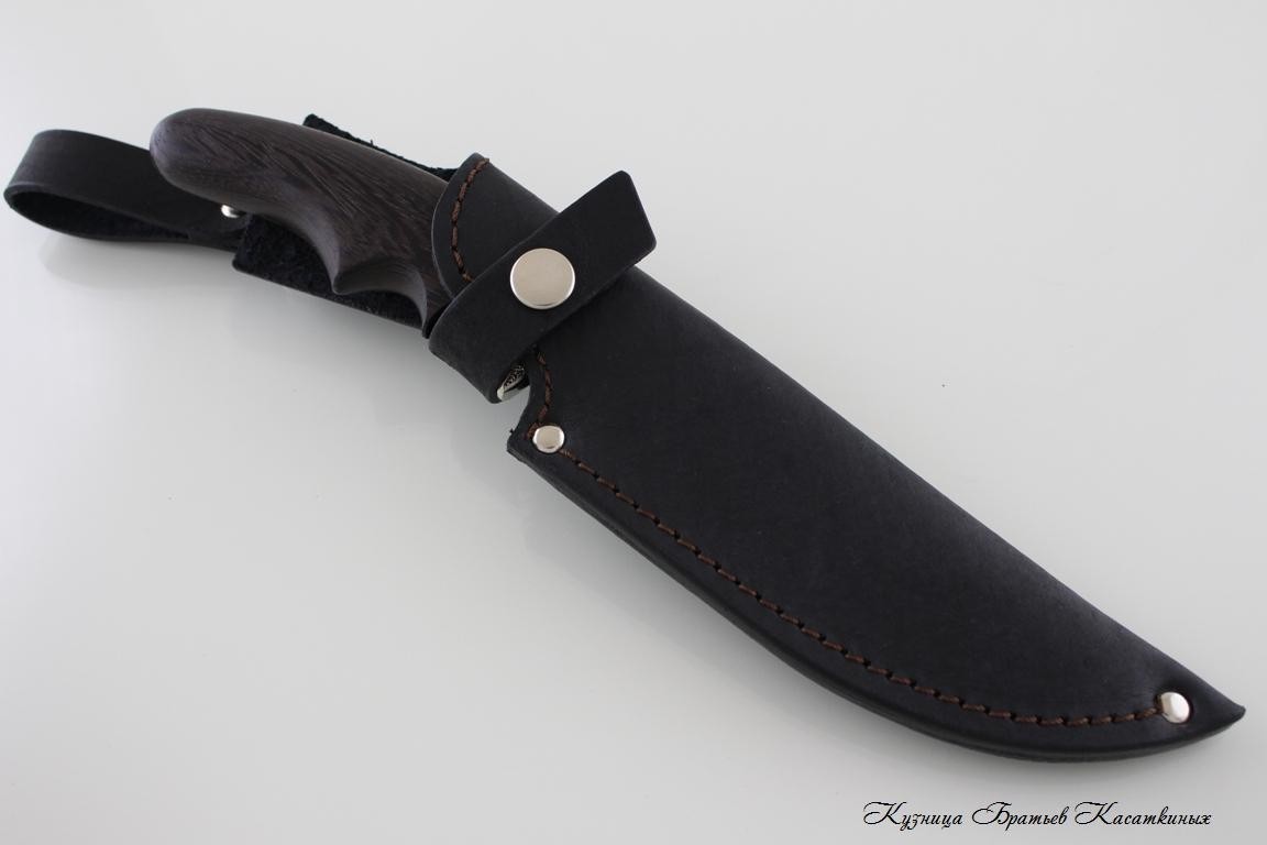 Hunting Knife "Voron". 65kh13 Steel. Wenge Handle