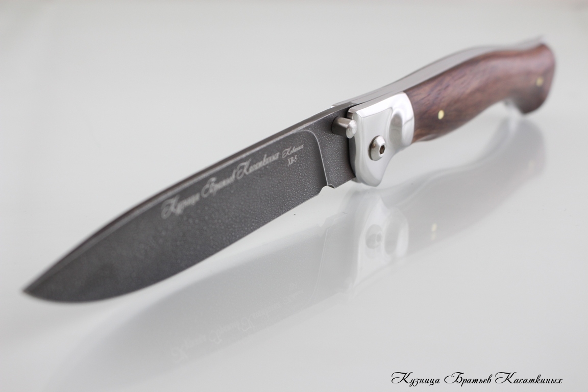 Folding knife "Legioner 2". HV-5 Steel. Bubinga Handle