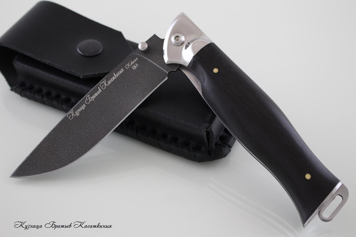 Folding Knife "Legioner". HV-5 Steel. Hornbeam Handle