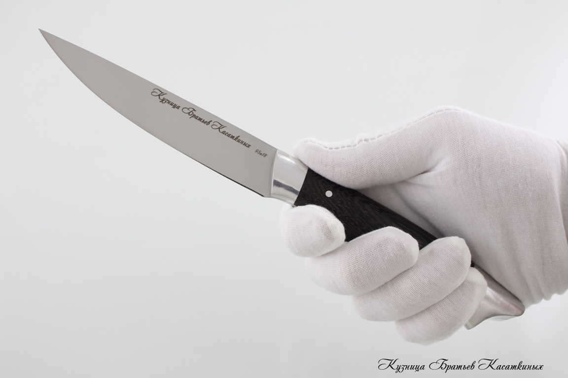 Kitchen Knife "Maly". 95kh18 Steel. Wenge Handle 