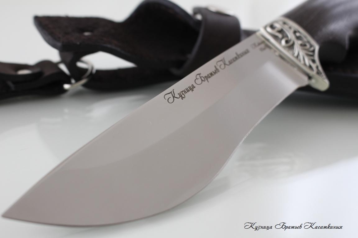Hunting Knife "Eger". Stainless Steel 95h18. Wenge Handle