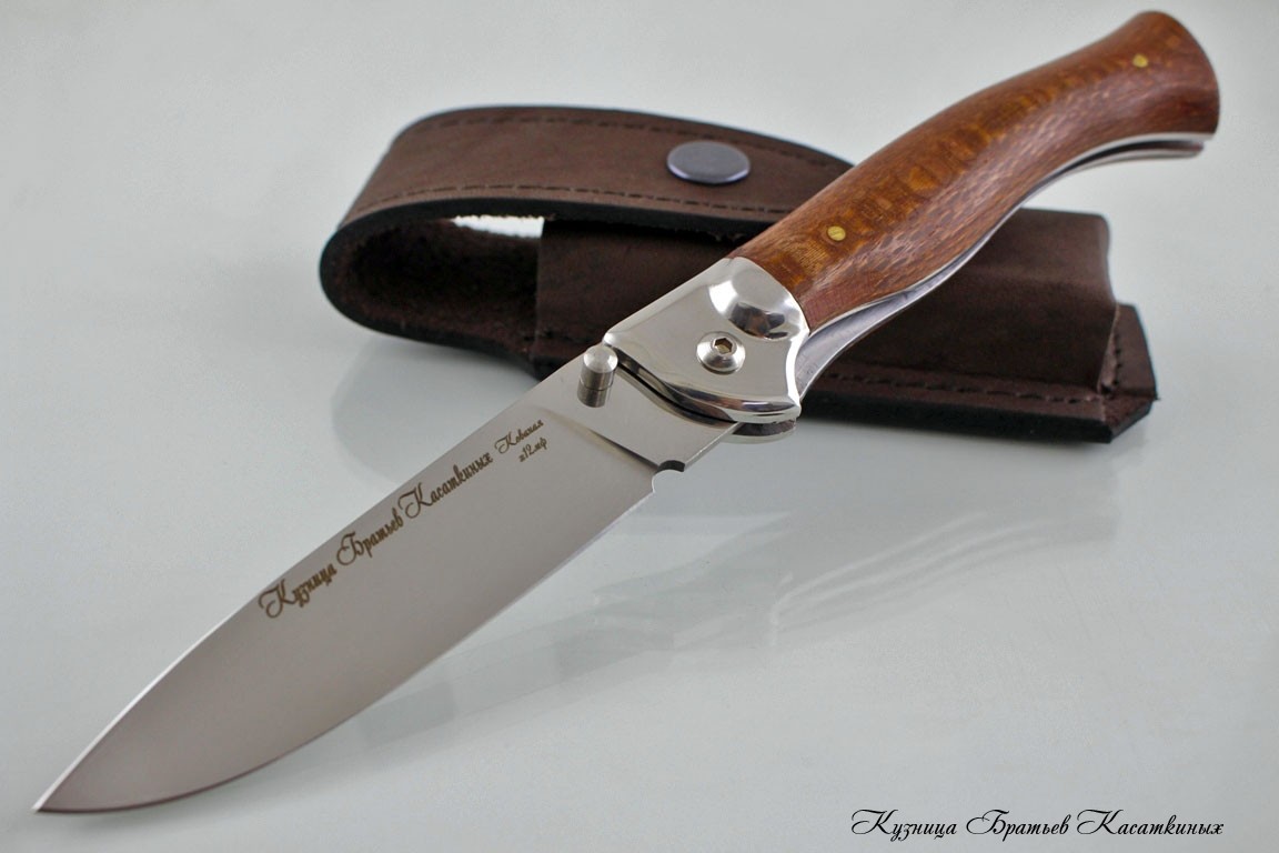 Folding knife "Legioner 2". h12mf Steel. Lacewood Handle 
