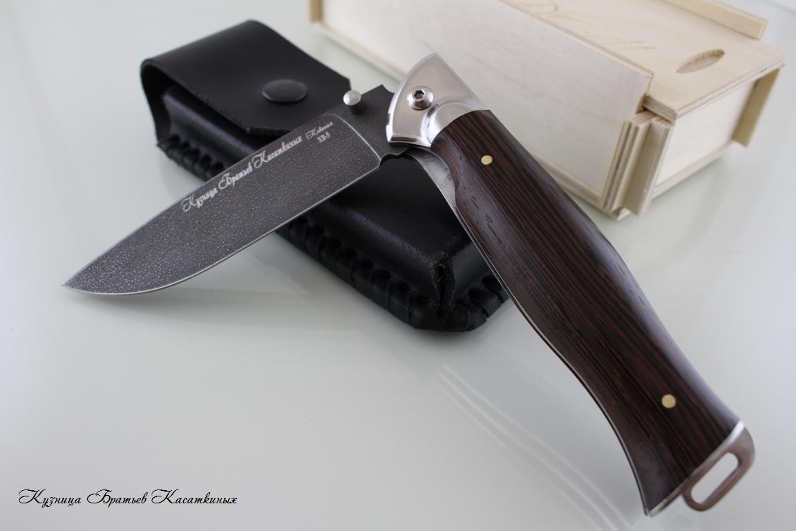 Folding knife "Legioner". HV-5 Steel. Wenge Handle