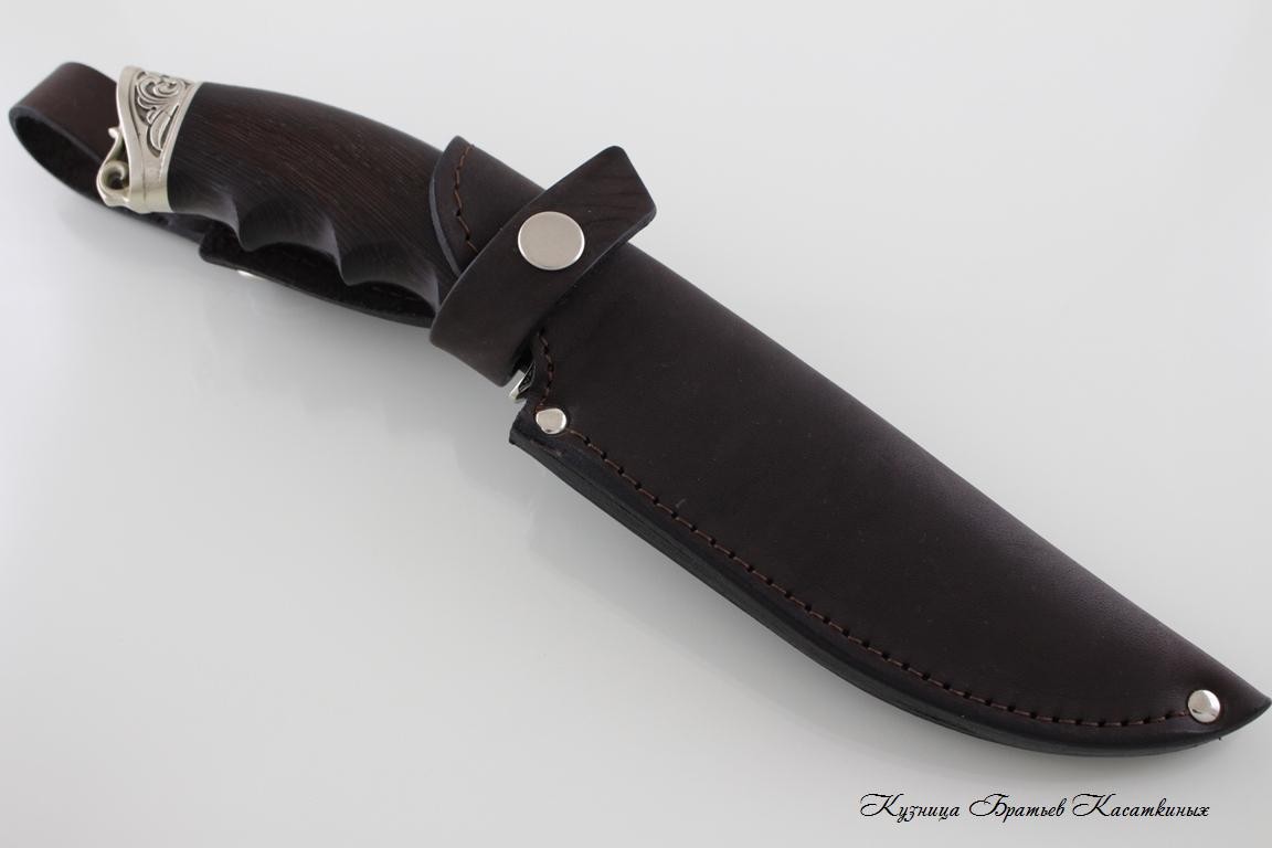 Hunting Knife "Eger". Stainless Steel 95h18. Wenge Handle
