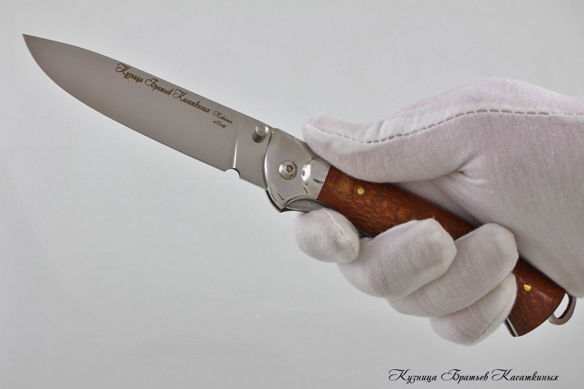 Folding knife "Legioner 2". h12mf Steel. Lacewood Handle 