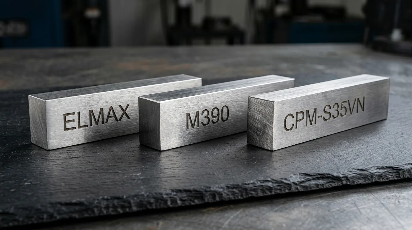 Elmax, M390 и CPM‑S35VN: сравниваем премиальные стали для ножей Elmax, M390 и CPM‑S35VN: сравниваем премиальные стали для ножей