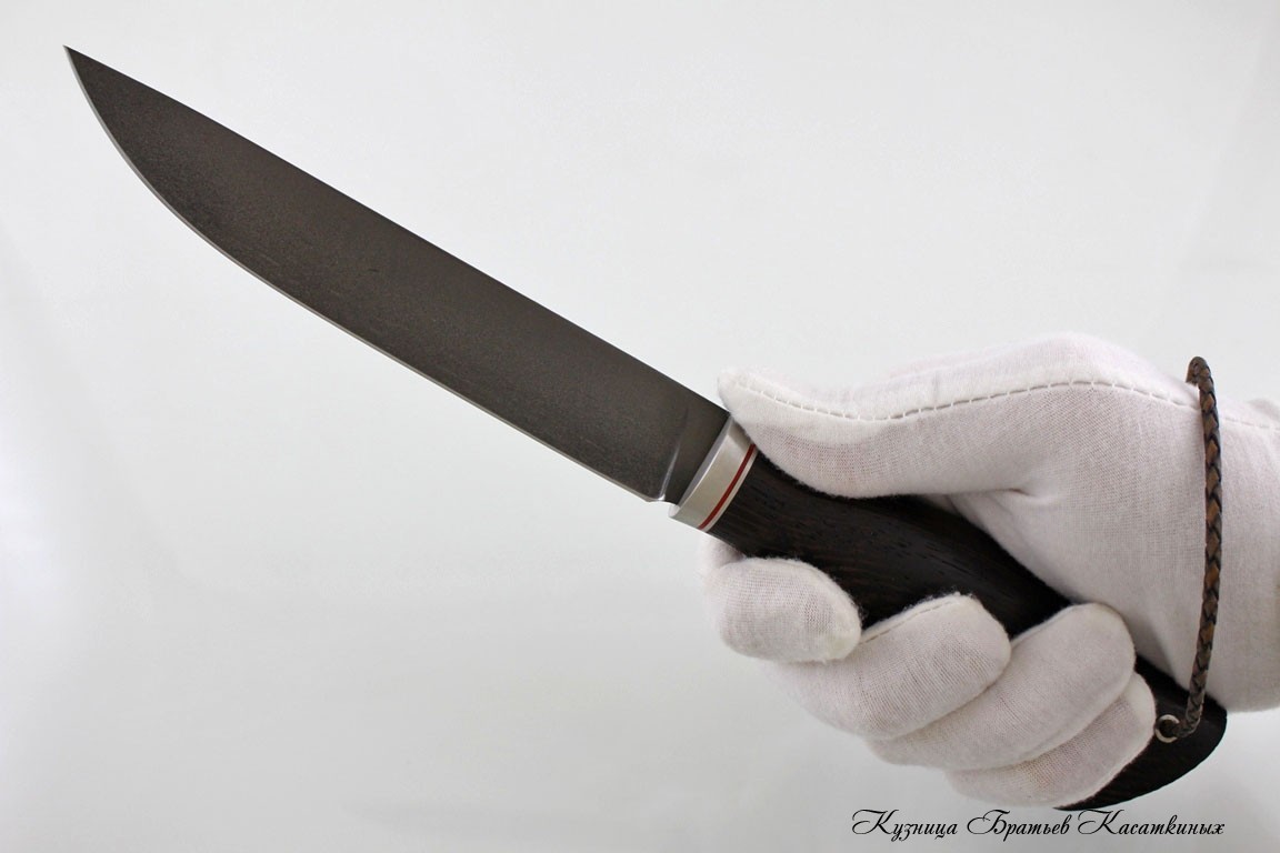 Hunting Knife "Lisa". D2 Steel. Wenge Handle