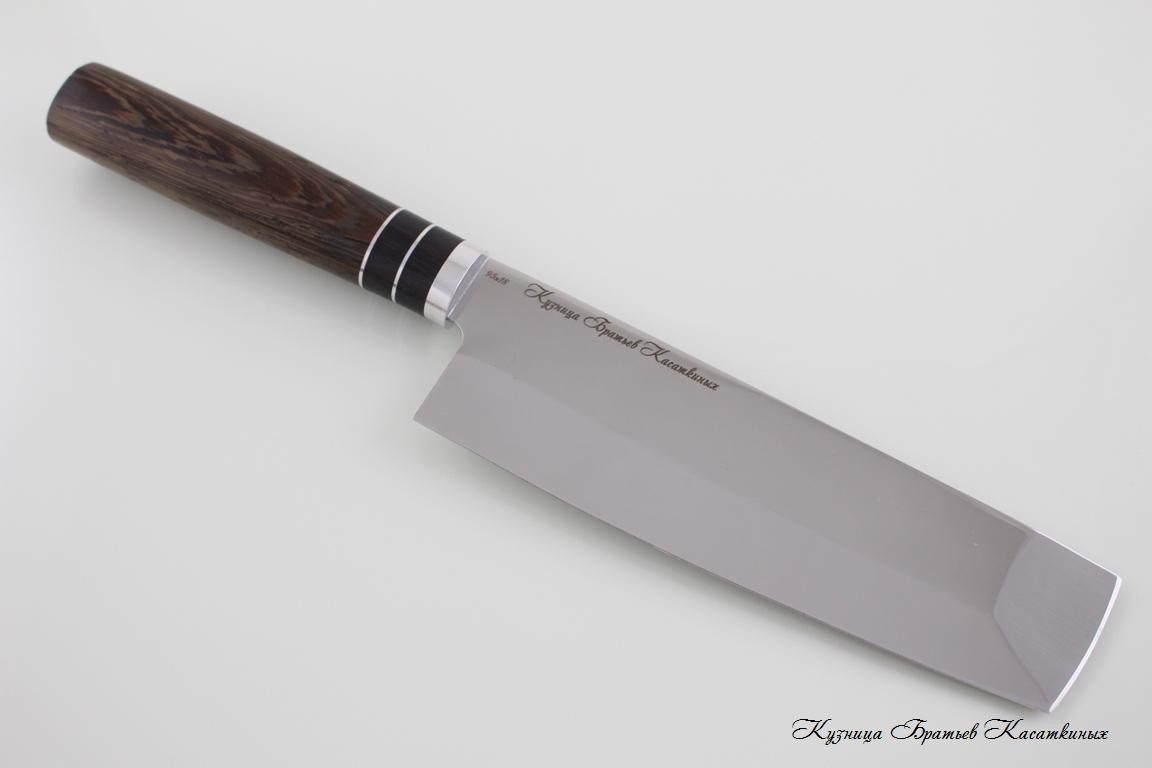 Kitchen Knife Set "Samurai". 95kh18 Steel. Wenge Handle