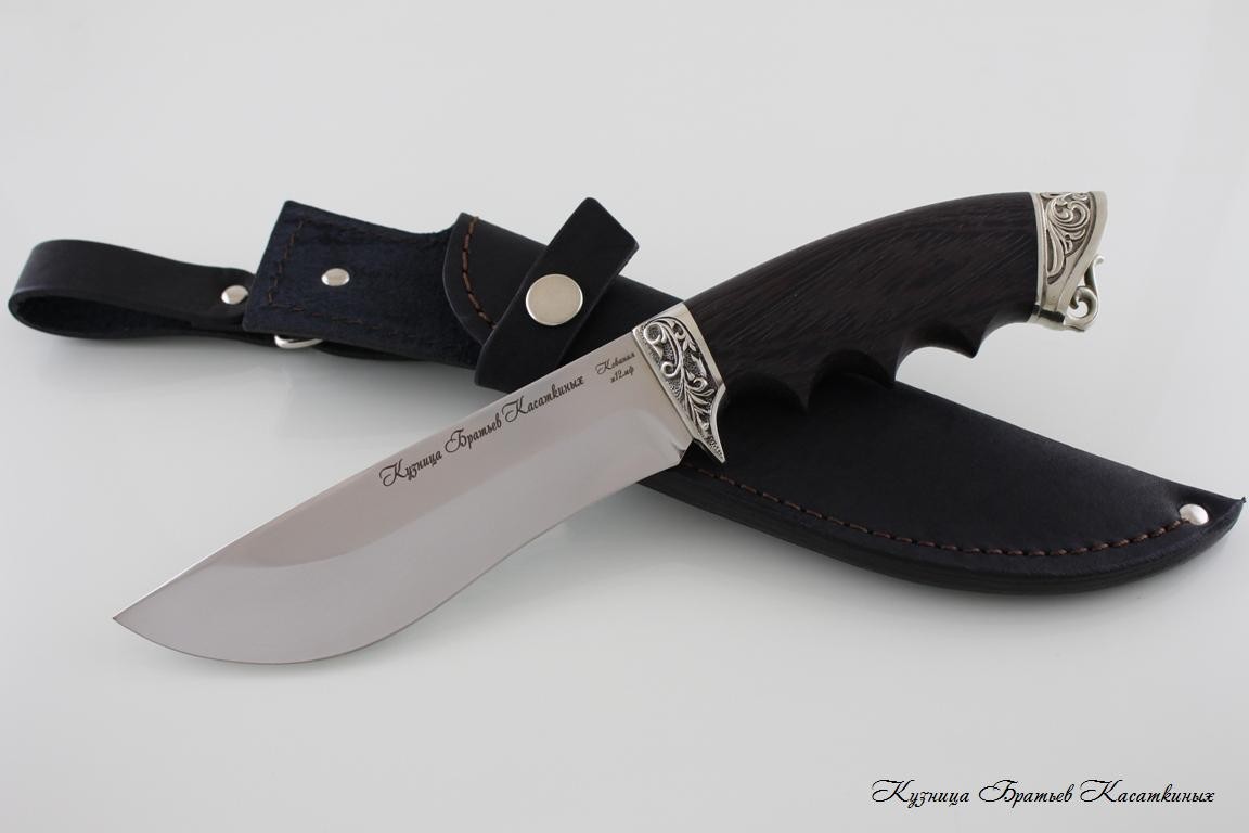 Hunting Knife "Eger". kh12mf Steel. Wenge Handle.
