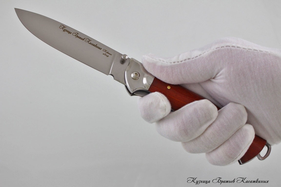 Folding knife "Legioner 2". h12mf Steel. Padouk Handle