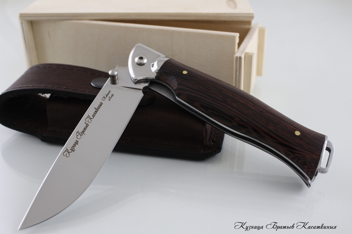 Folding knife "Legioner". h12mf Steel. Wenge Handle