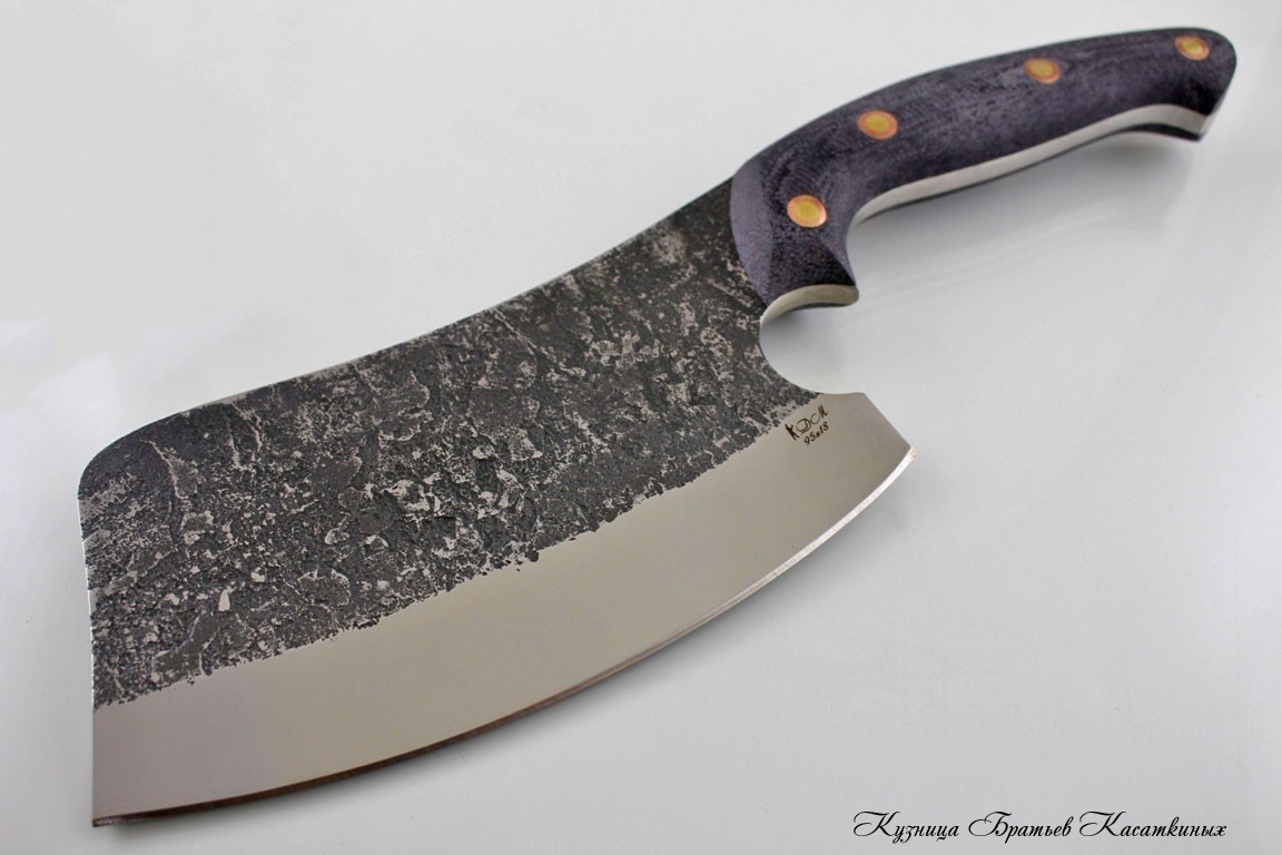 Cleaver "KnifePRO". Stainless Steel 95kh18. Professional Series