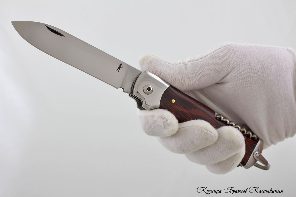 Folding knife "Legioner 2" (multipurpose). h12mf Steel. Wenge Handle