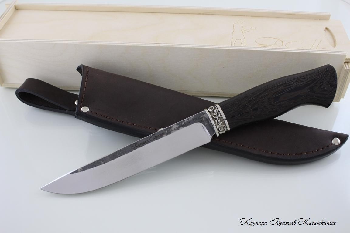 Hunting Knife "Lisa". Stainless Steel 95h18. Wenge Handle