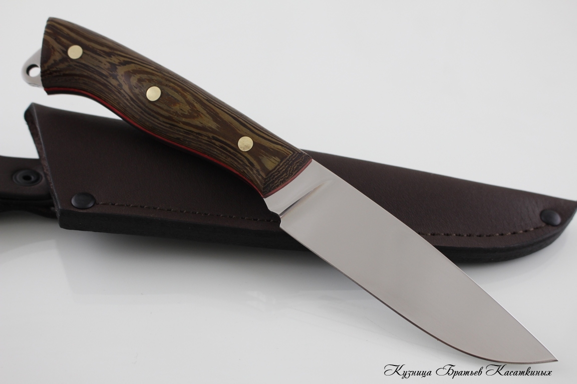 Hunting Knife "KnifePRO No.4" kh12mf Steel. Wenge Handle