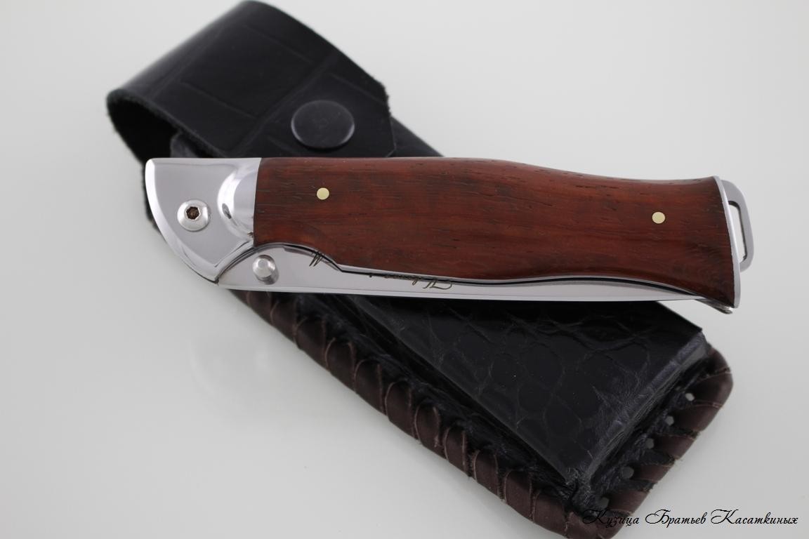 Folding knife "Legioner". h12mf Steel. Padouk Handle