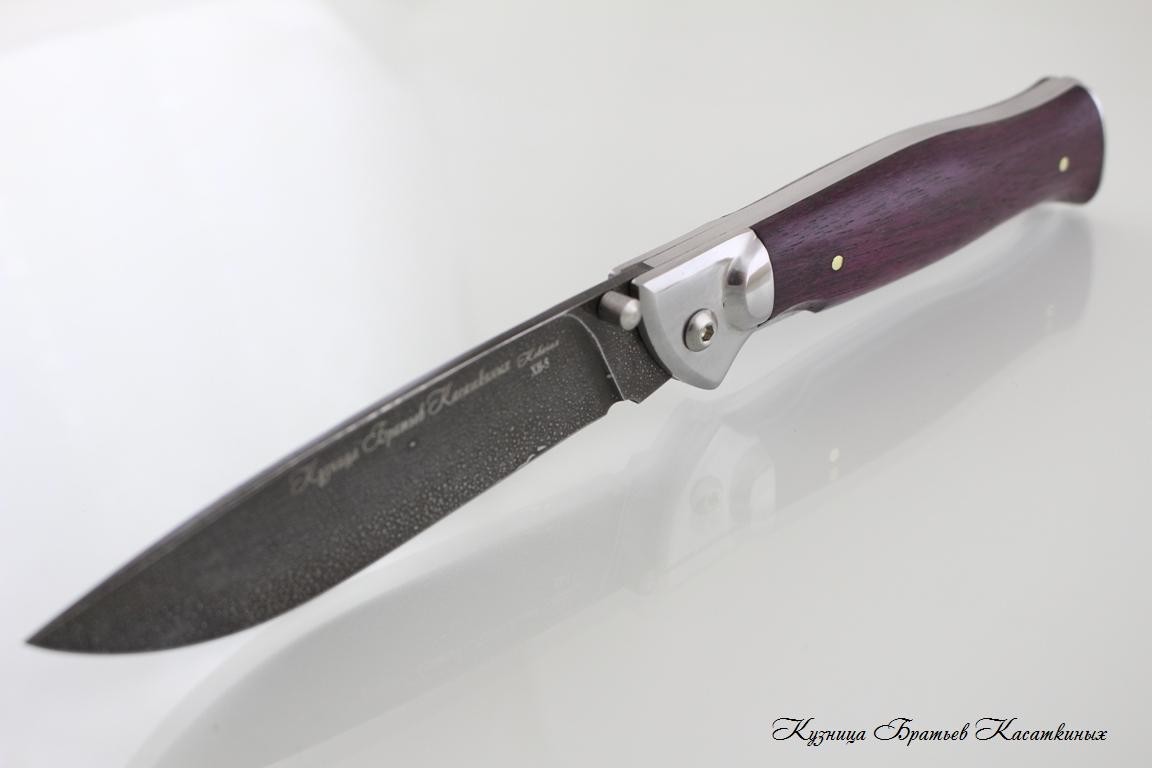 Folding Knife "Legioner". HV-5 Steel. Amaranth Handle