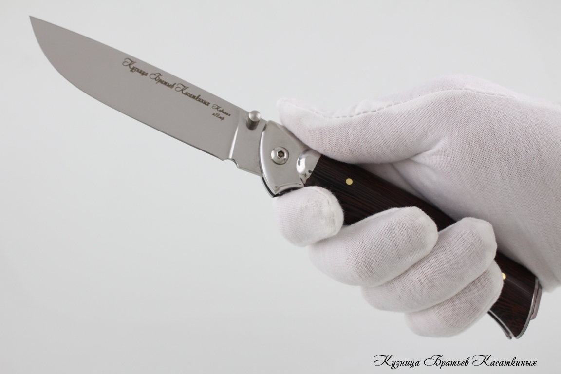 Folding knife "Legioner". h12mf Steel. Wenge Handle