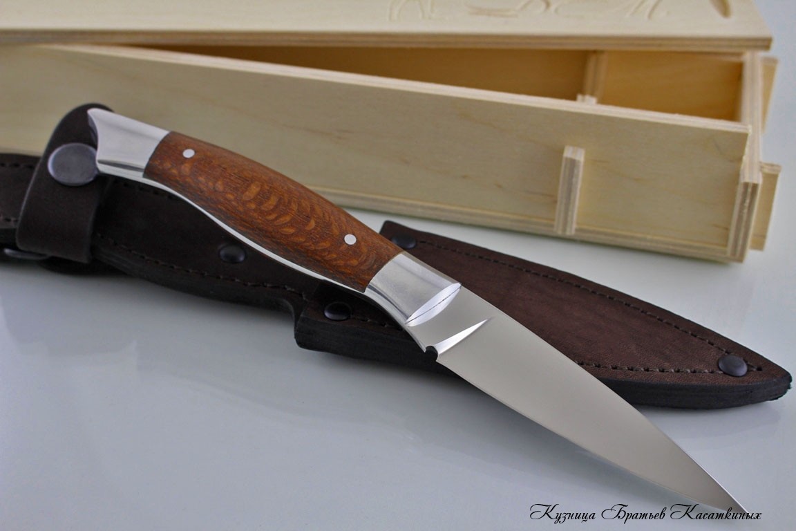 Pairing Kitchen Knife. h12mf Steel. Lacewood Handle